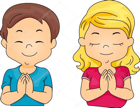 Child Praying Clipart