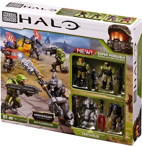 Mega Bloks Halo Anniversary Collection Battleground Exclusive Set 97519 - ToyWiz