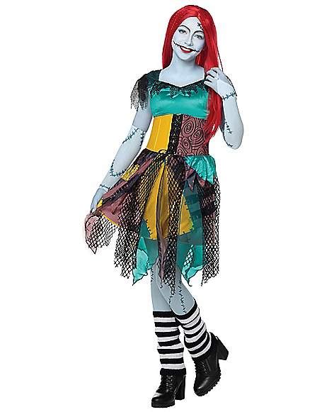 Disguise Disney Sally Nightmare Before Christmas Deluxe Girls' Costume, S (4-6x ...