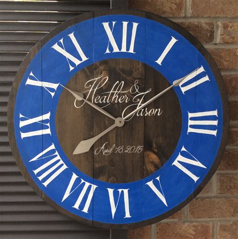 Personalized Wall Clocks Custom Wall Clock by FunCoolWallClocks