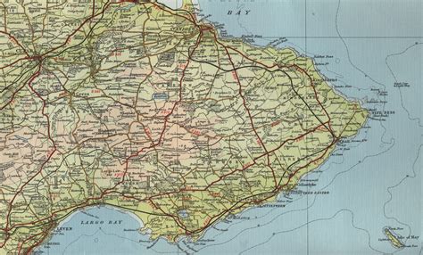 Map Of Fife Towns - Carmon Allianora