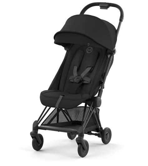 Cybex COYA Compact Stroller - Matte Black / Sepia Black