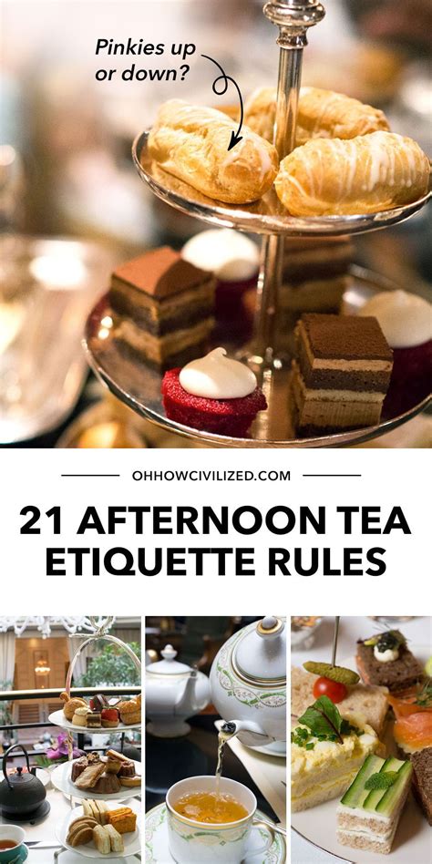 Learning tea etiquette makes tea time more enjoyable! Learn all 21 etiquette rules here - click ...