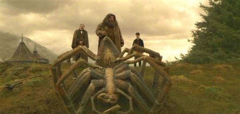 Farewell, Aragog. King of the arachnids. Your body will decay… but your spirit lingers on and y ...