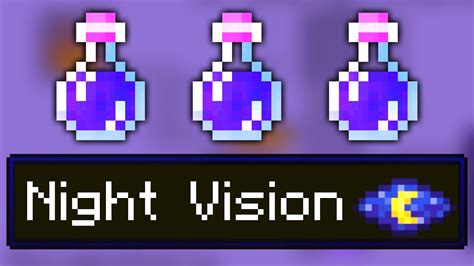 How to make Potion of Night Vision in Minecraft - YouTube