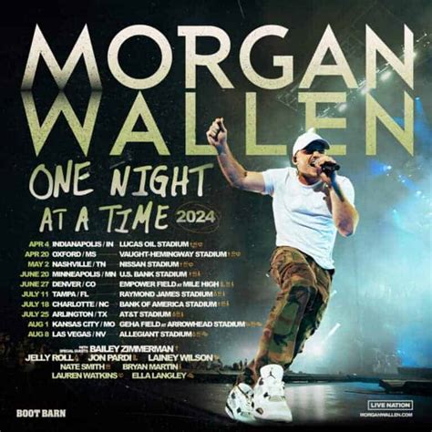 Morgan Wallen Tour 2024 Dallas Dates - Merle Stevana