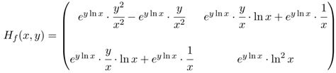 How to calculate the Hessian Matrix (formula and examples)