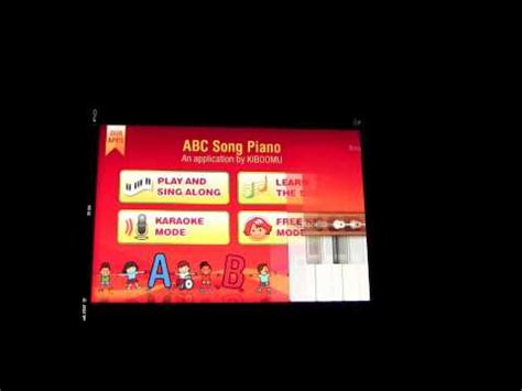 ABC Song Piano - YouTube