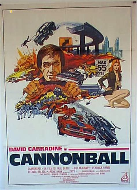 "CANNONBALL" MOVIE POSTER - "CANNONBALL" MOVIE POSTER