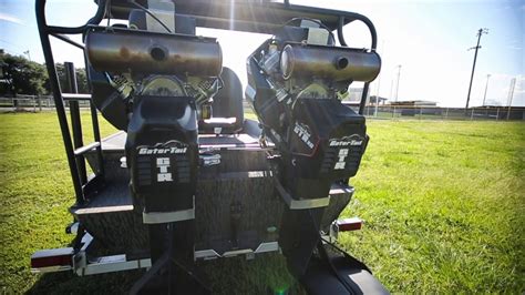 GatorTail Outboards XL Series | Shallow Water Surface Drive Boat Mud Motor Gator Tail - YouTube