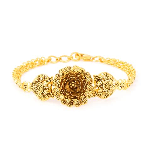 Antique Bracelet For Women in 22ct Gold | Rosette Collection