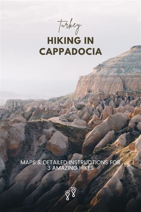 the cover of hiking in cappadocia maps and detailed instructions for 3 ...