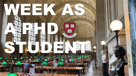 A Week as a Harvard Physics PhD Student - YouTube