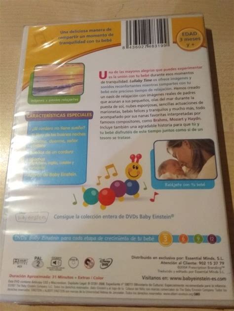 DVD Baby Einstein Lullaby Time de segunda mano por 5 € en Ourense en ...