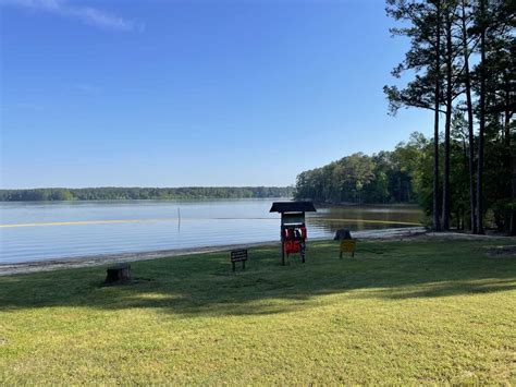 Camping at Jordan Lake State Park Recreation Area at Apex, North ...