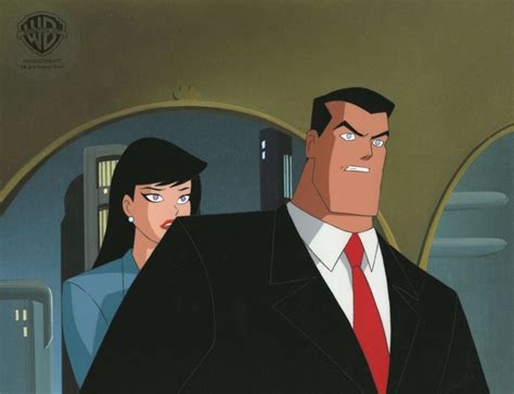 Superman the Animated Series Production Cel: Bruce Wayne and Lois Lane – Choice Fine Art