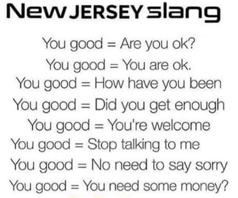 New Jersey Slang : r/newjersey