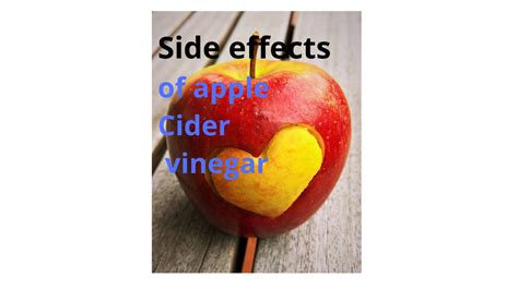 Side Effects of Apple Cider Vinegar You should know