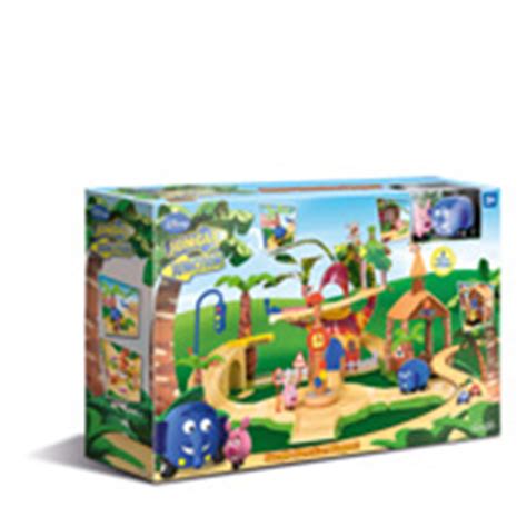 Jungle Junction Playset featuring Ellyvan and Zooter Figures