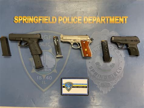 4 Springfield men arrested, 4 guns seized on mob action, other warrants ...