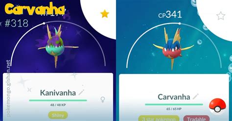 Carvanha - Pokemon Go