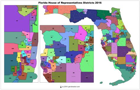 Florida House Of Representatives District Map - Free Printable Maps