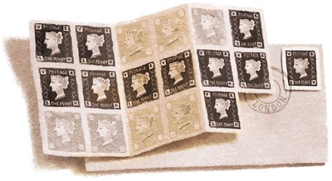 175th anniversary of the Penny Black stamp