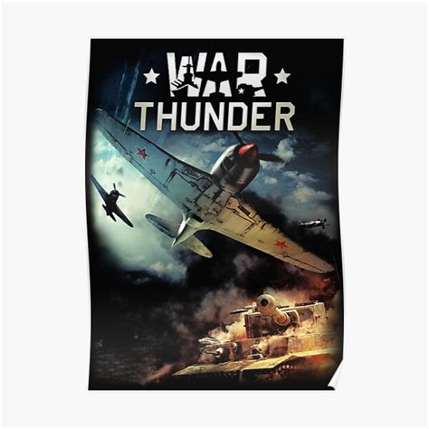 "WAR THUNDER" Poster by Maximusest | Redbubble