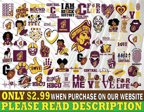 Central State University Svg HBCU Svg Collections HBCU Svg - Etsy