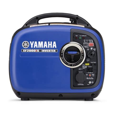 YAMAHA EF2000IS - INVERTER GENERATOR OWNER'S MANUAL Pdf Download | ManualsLib