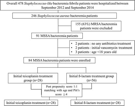 Flow chart of the inclusion and categorization of patients with ...