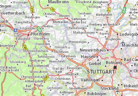 MICHELIN Weissach map - ViaMichelin