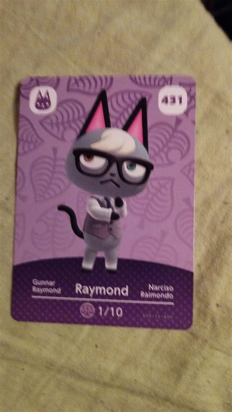 i finally got his amiibo card! : r/acnh