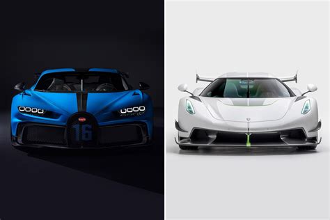 Koenigsegg Jesko Vs Bugatti Chiron Top Speed - Quick Comparison ...