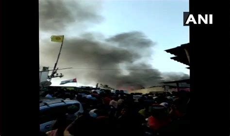 Mumbai: Fire Breaks Out in a Slum in Malad; No Casualties Reported ...