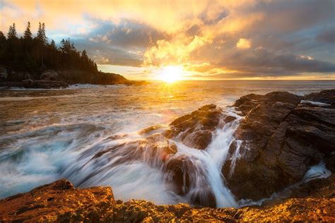 Acadia Sunrise | National parks, Sunrise, Acadia national park