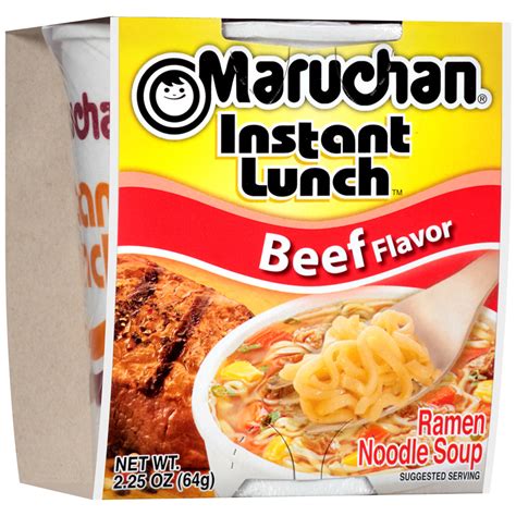 Maruchan, Instant Lunch, Beef, 2.25 oz. Cup (1 Count) - RocketDSD