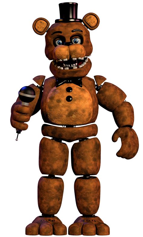 (FNAF/C4D) Unwithered Freddy Render V2 by TheRayan2802 on DeviantArt in ...