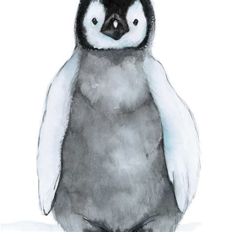 Baby Penguin | Canadian Art Prints & Winn Devon Art Group Inc.