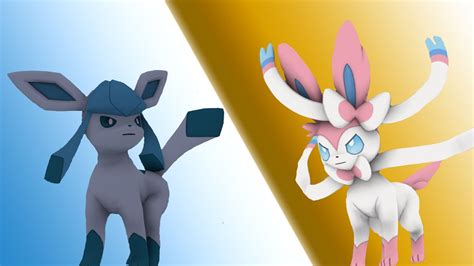 Sylveon vs Glaceon (sfm) short - YouTube