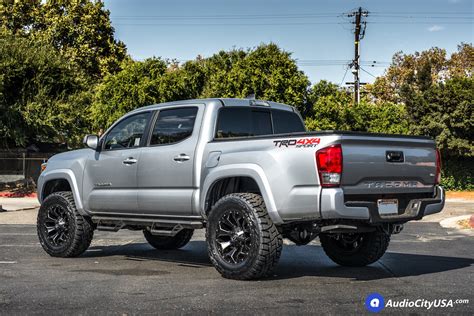 2017 Toyota Tacoma TRD 4X4 | 18" Fuel Wheels D546 Assault Black Milled ...