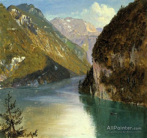 Frederic Edwin Church Konigsee, Bavaria Oil Painting Reproductions for ...