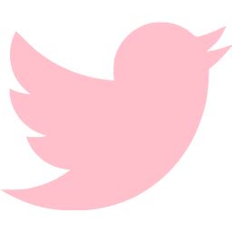 Pink twitter icon - Free pink social icons