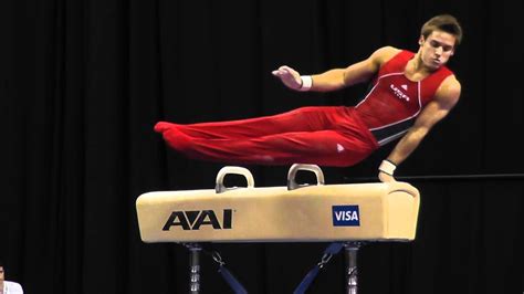 Sam Mikulak - Pommel Horse - 2012 Visa Championships - Sr. Men - Day 1 - YouTube