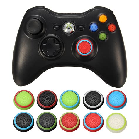 Rubber Silicone Thumbstick Joystick Cap Thumbstick Cover Grips For PS4 For PS3 For Xbox One For ...