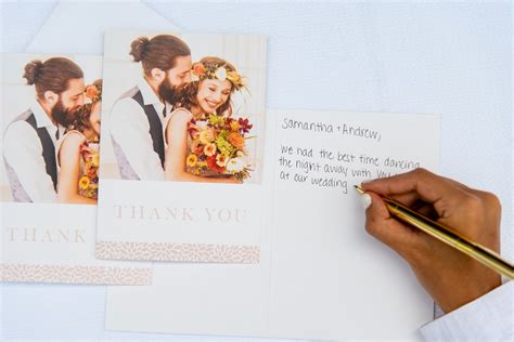 Wedding Thank You Card Etiquette | Nations Photo Lab