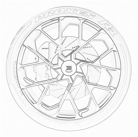 Bugatti Wheel 3D model | CGTrader