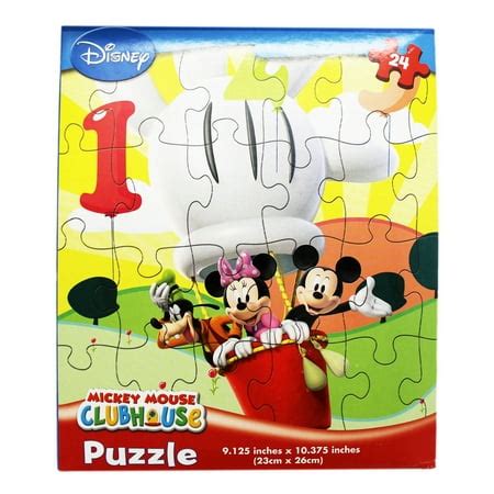 Disney's Mickey Mouse Clubhouse Hot Air Balloon 24 Piece Kids Puzzle ...