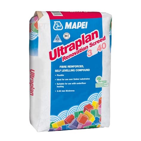 Mapei Ultraplan Renovation Screed 3240 Fibre Reinforced Self Levelling ...