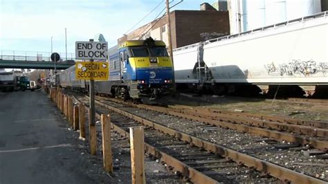 LIRR C-3's come down the Lower Montauk Branch in Queens - YouTube